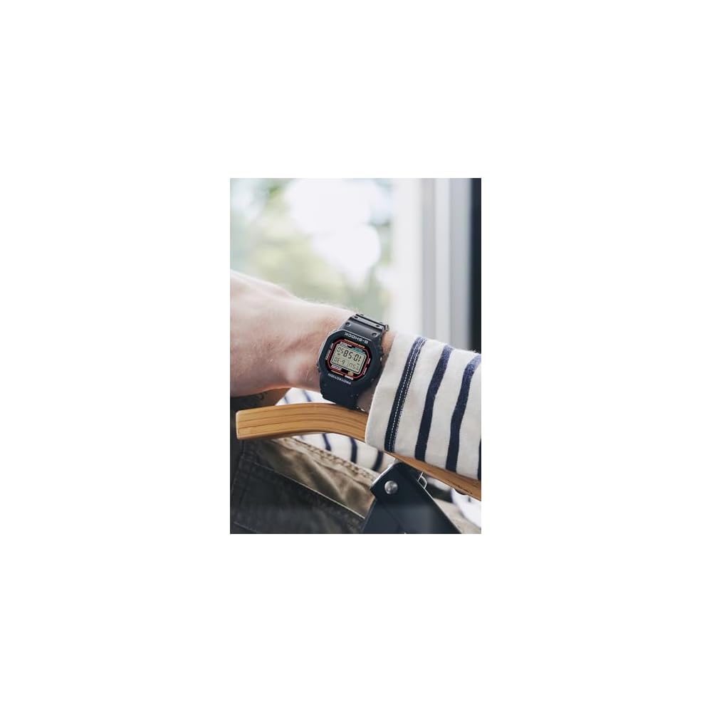 Casio G-Shock DW-5600RL-1JF Men's Watch Iconic Styles Black Resin Waterproof