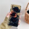 Чехол для Samsung A15 A13 A35 A55 A51 A71 A41 A31 A21S A03S A05 A17 A23 A25 A33 A53 A73 5G A07 4G Крышка Живопись тушью Цветок