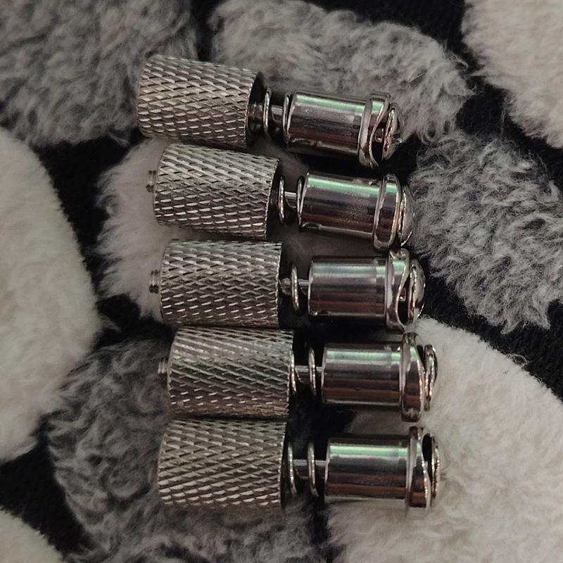 1/5Pcs Presser Foot Quick Change Screw Device Industrial Lockstich Sewing Machine Parts Instant Clamp Spring Easy Feet Holder