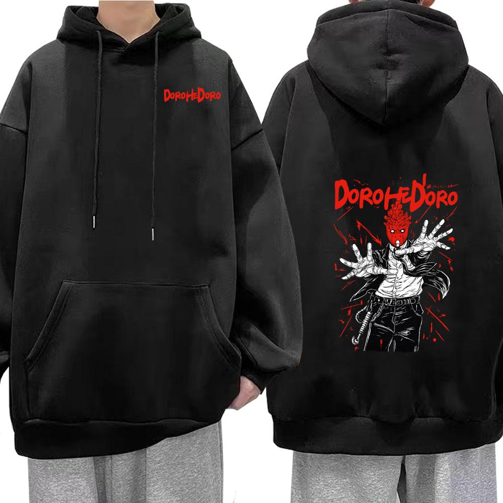 Anime Dorohedoro Zipper Hoodies Welcome To Chaos Kaiman Manga Winter Spring Sweatshirts Men Women Casual Oversized Streetwears