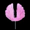 2pc Cute Angel Wing Feather Cake Topper For Baby Shower Kids Birthday Party Decoration Supplies Wedding Dessert Cake Decor Tools