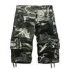 Men's Camouflage Cargo Shorts A083 - Loose Fit, Casual Workwear with Multiple Pockets