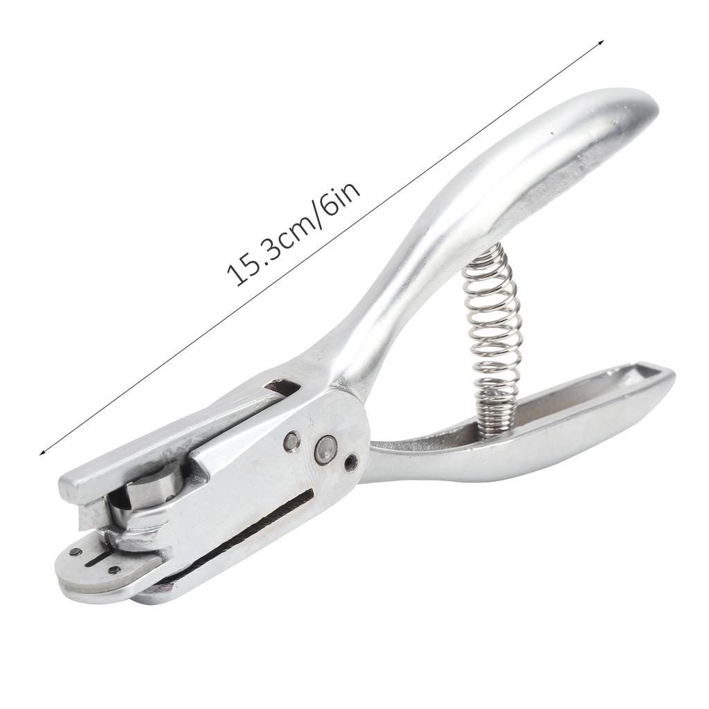 6inch 2 in 1 Dual Purpose Punch Pliers Round Hole Puncher Garment Marking Steel Tools