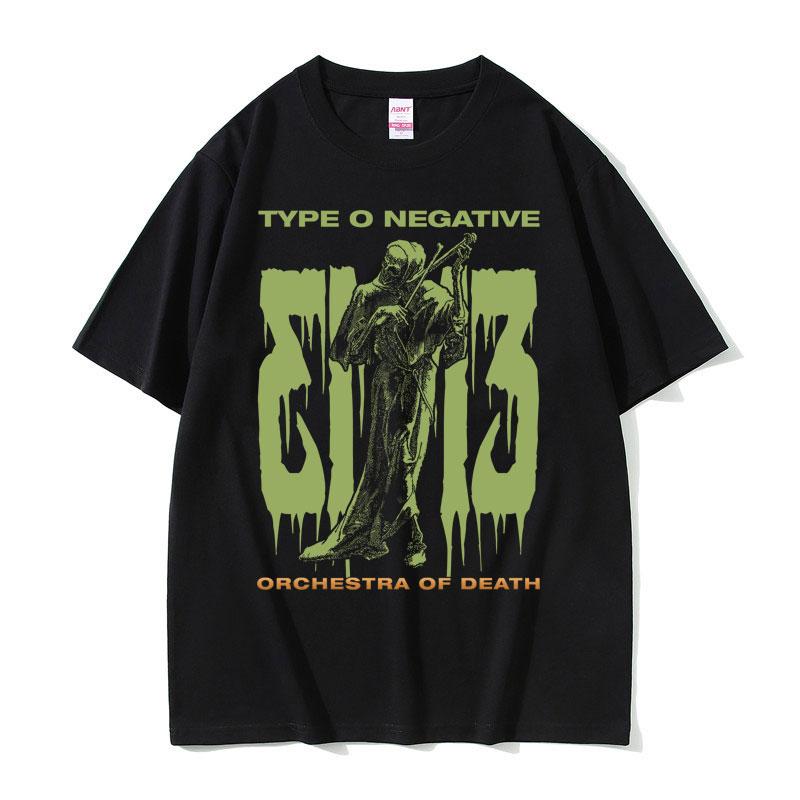 Модная футболка с изображением рок-группы Type O Negative "Подвешенная в сумерках" Мужская Женская Летняя Повседневная Футболка Мужская Винтажные Топы Футболки