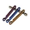 Buckle Bottle Opener Titanium Ti Clip EDC Octagon Keychain Hike Belt Clip Multi Keyring