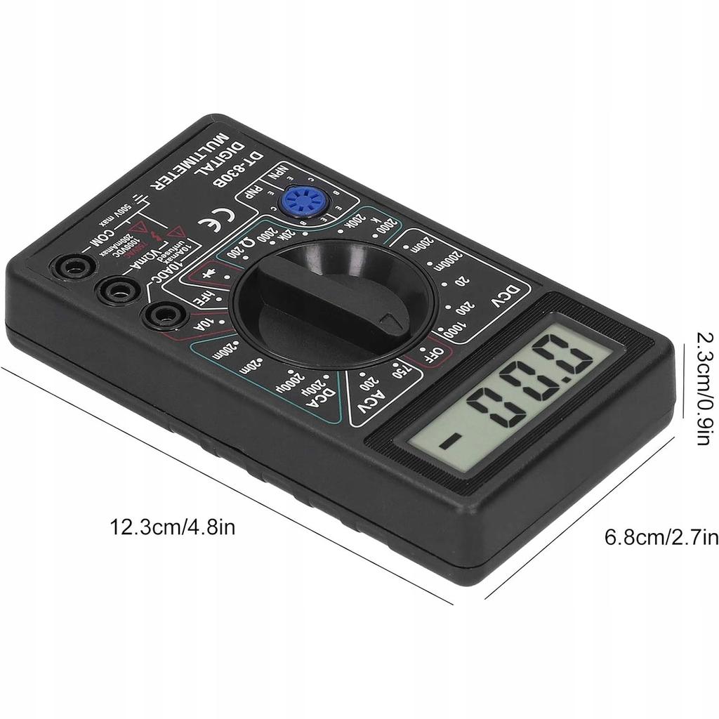 Mini Digital Multimeter Dt-830B
