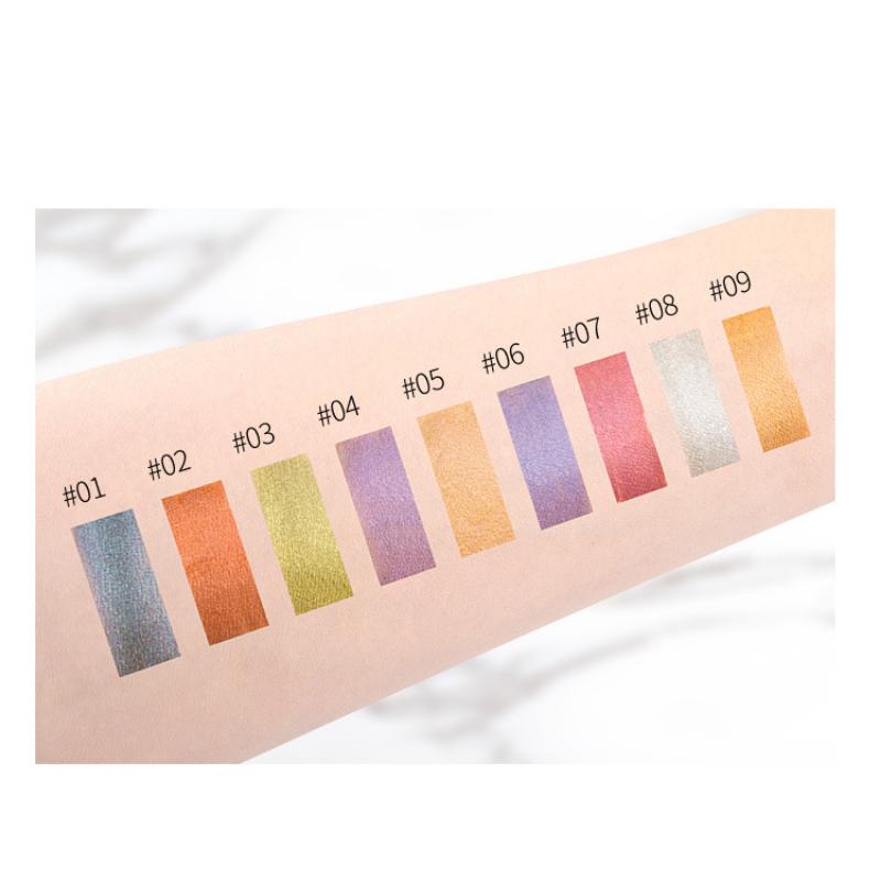 DNM 9-цветная магнитная пудра для теней для век High Light Pearl Matte Gradient Glitter Natural Dimensional Nude Eyeshadow