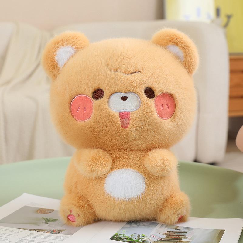 Cute Animal Cute Pet Doll Series Plush Toy Boutique Seven-inch Grab Machine Doll Sleeping Pillow Soothing Doll