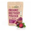 Vlado's Himalayan Organics Органический порошок свеклы 100 г | Для лица, кожи, волос | Натуральные антиоксиданты и заряд энергии