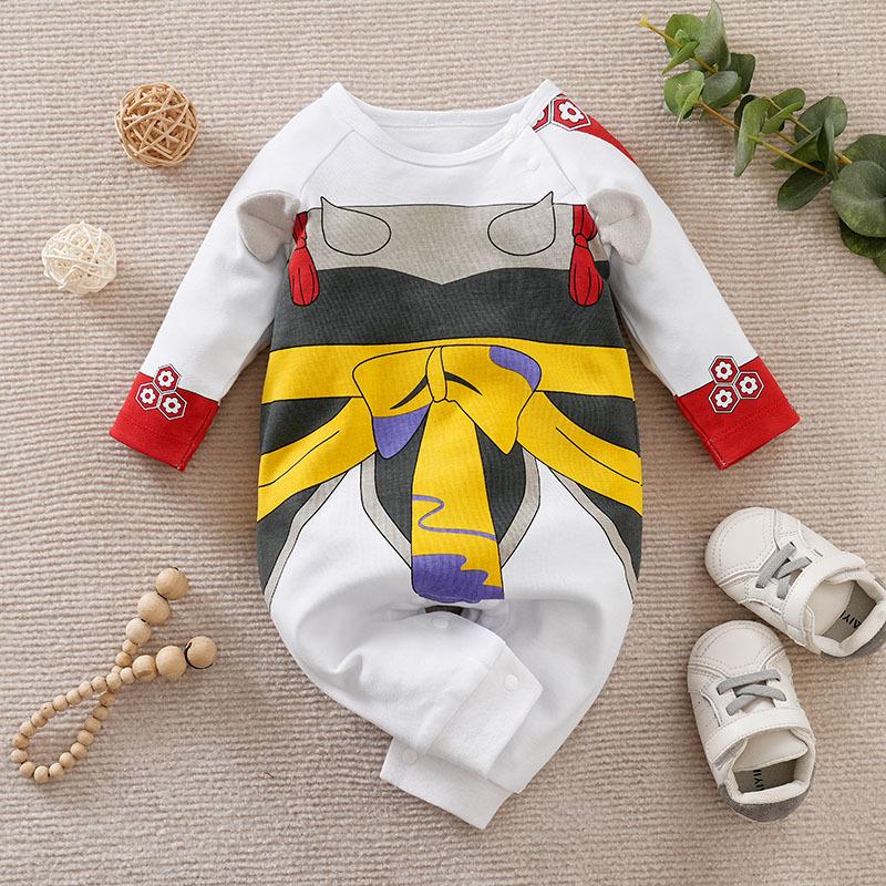 Костюм для косплея «Убийца демонов», детская одежда, детский комбинезон с героями мультфильмов и аниме, рождественские коврики для мальчиков и девочек на Хэллоуин, детский косплей, одежда для младенцев, детский комбинезон, комбинезон