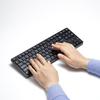 SANWA SUPPLY Wireless Quiet Keyboard (2.4GHz Wireless/No Numeric Keypad) SKB-WL38BK