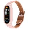 Для Xiaomi Smart Band 8 Чехол для часов из ПК со встроенным ремешком из ультраволокнистой кожи с функцией быстрого снятия