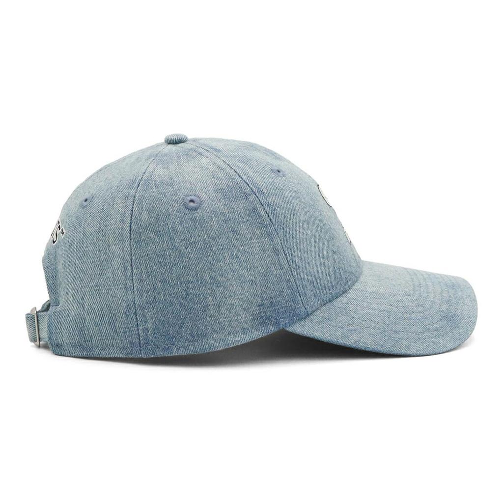New Era Cap 9TWENTY Long Visor 14676952 NER36C0512 Washed Denim Blue Peanuts Snoopy PEANUTS Collaboration ONSPOTZ Exclusive Hat 920 Long Visor Long