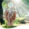 New Hand-Made Dream Catchers Net For Bedroom Brown Boho Dream Catcher Wall Decor