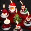Christmas Home Decoration Items Hotel Restaurant Scene Layout Christmas Candles