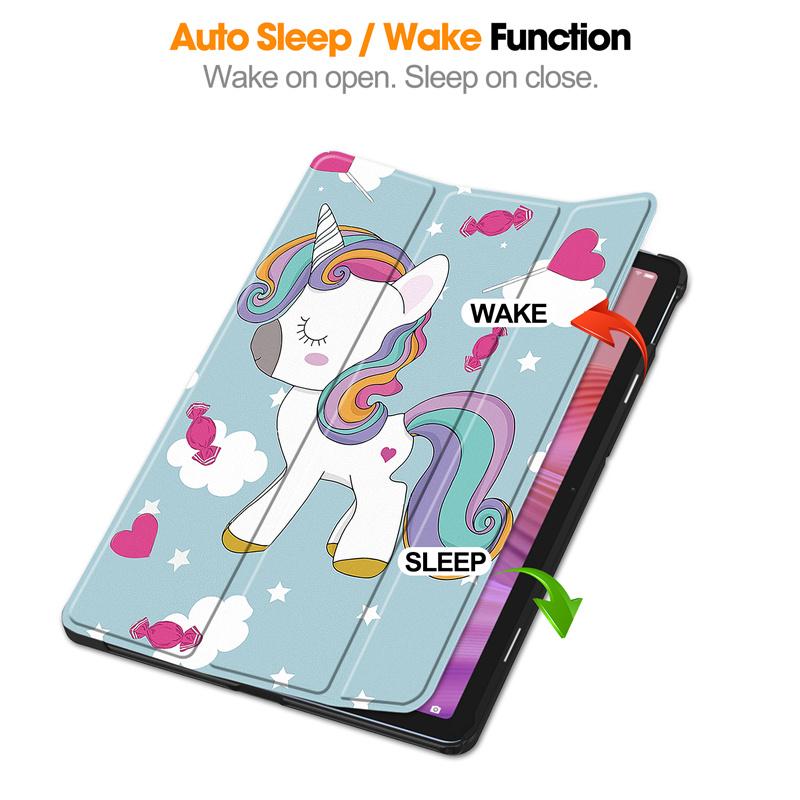 Coque for Lenovo Tab Tb311fu Tb311xu Case 10.1" Cute Painted Fold Smart Leather Cover for Funda Lenovo Tab 10.1 2025 Case Kids