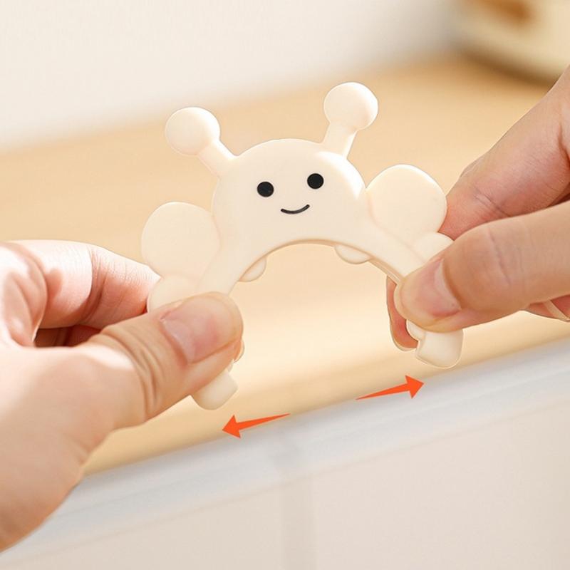 1 шт. Силиконовая подставка для лопаток Маленькая пчелка Защита от ожогов Клипса для предотвращения перелива кастрюли Подставка-клипса для ложки Универсальная подставка для лопатки Кухонный гаджет