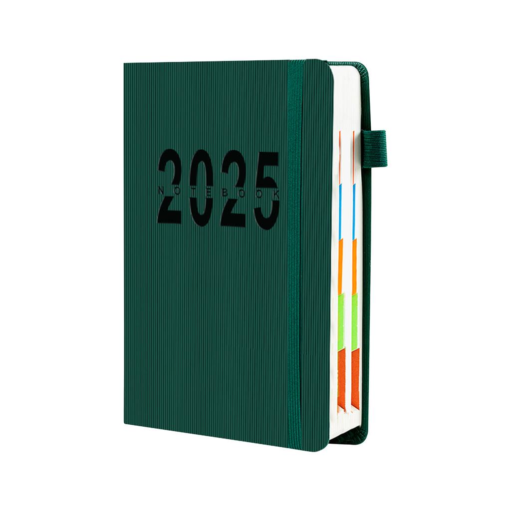 Планировщик 2025 года — еженедельный и ежемесячный планировщик, 2 календаря-планировщика в твердом переплете на 2025 год