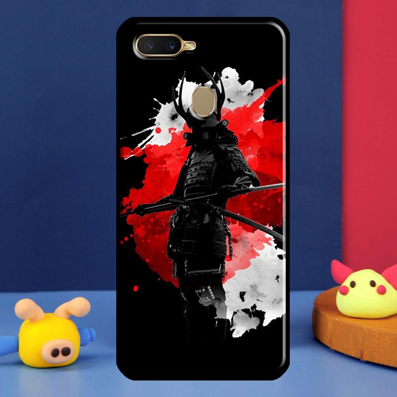 Японский самурай Для Oppo A54 A57 S A78 A58 A98 A5 A9 A91 A15 A16 A17 A52 A72 A76 A96 A74 A94 A77 Чехол для телефона
