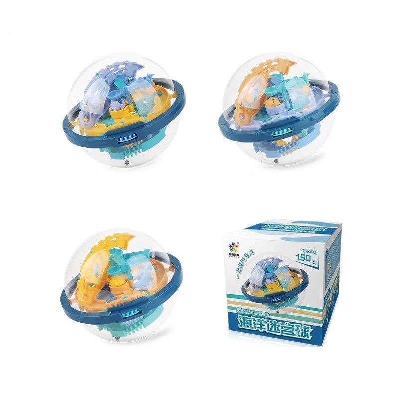 Новый оригинальный волшебный 3D космический лабиринт-головоломка, шар-головоломка, интеллектуальный шар, лабиринт, сфера, глобус, развивающие игрушки, подарки для детей