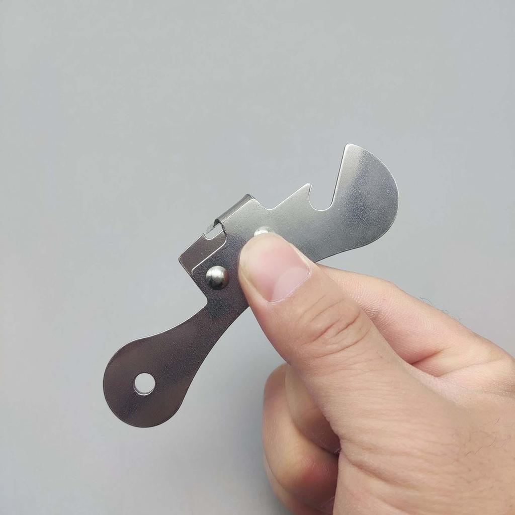 Can Opener Heavy Duty Stainless Steel Manual Jar Opener Tool Hand Tools Kitchen Gadgets Portable for Beer Beverage Men Women