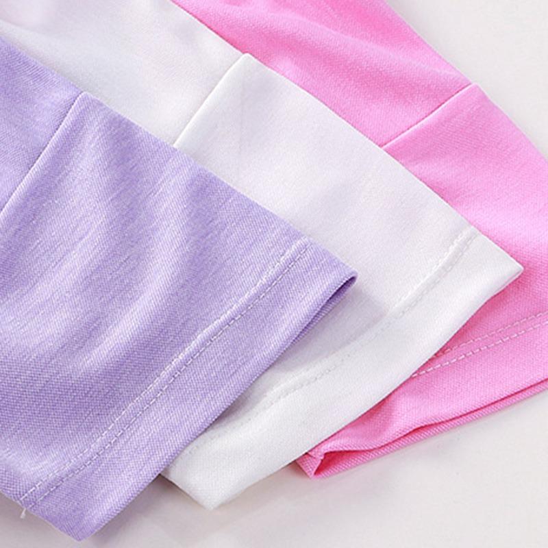 Детский костюм из топа с коротким рукавом и брюк, комплект одежды из двух предметов для малышей