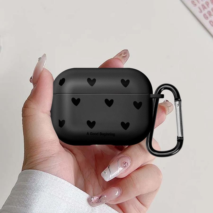 Модный Чехол в Форме Сердца для Airpods Pro3 4 2 Pro2 Pro 1 3 Чехлы для Наушников Обложка