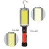 Led Work Light COB Floodlight 8000LM Rechargeable Lamp Use 2*18650 Battery Led Portable Magnetic Light Hook Clip Waterproof