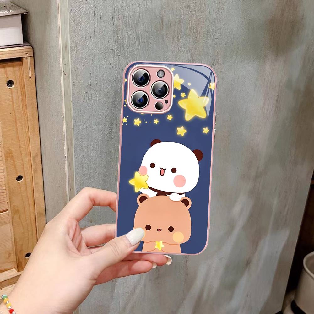 Милое Закаленное Стекло Bubu Dudu Для Iphone 14 13 12 11 Pro Mini XS MAX 14Plus X XS XR Чехол