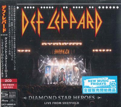 CD DEF LEPPARD Diamond Star Heroes Live From Shef UICY806856 MERCURY 2025 Япония Obi Metal
