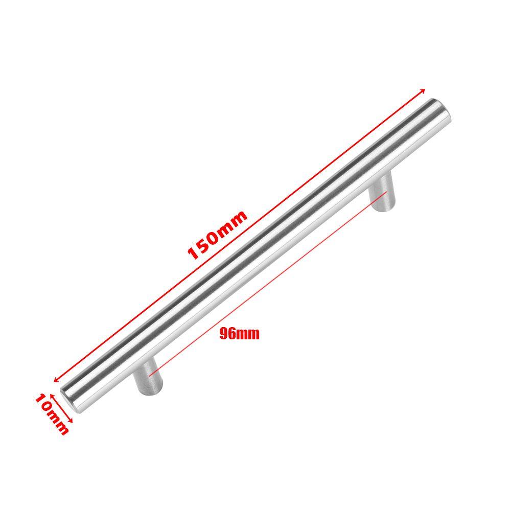 Component Cabinet Handles Hardware Door Knobs Stainless Steel  Knobs Wardrobe Pulls T-Bar Handle