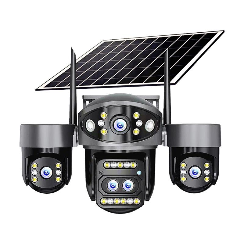 Solar 4G Outdoor HD Smart Surveillance Camera with Alarm and Recording