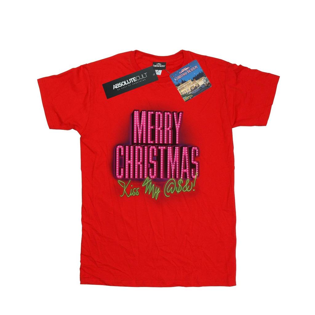National Lampoon´s Christmas Vacation Mens Kiss My Ass T-Shirt