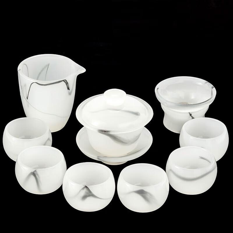 Glazed Ceramic Kung Fu Tea Set