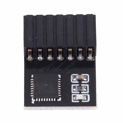 Модуль TPM 2.0 14Pin SPI TPM 2.0 Модуль шифрования безопасности Удаленная карта для материнской платы ASUS