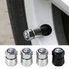 DYSA7 4Pcs Car Wheel Tire Valve Caps Dust Proof Cover Decoration For Alfa Romeo Giulia Giulietta 159 147 156 MiTo Stelvio Accessories