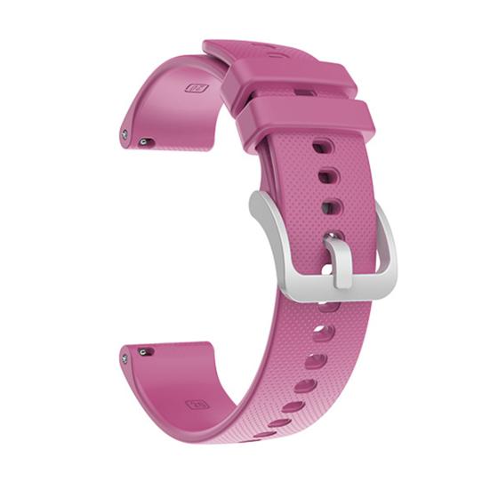 Watch Band 20mm/22mm Plaid Soft Silicone Watchband Wrist Strap Replacement for Garmin Venu SQ/Venu/Vivoactive 3 4/Forerunner 245