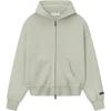 Fear of God Essentials Classic Худи на молнии Abbey Stone Мужские Топы Серый 192SP254786F
