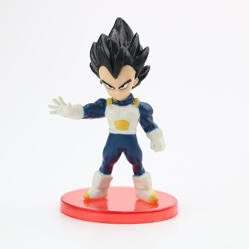Аниме Dragon Ball Super Saiyan Сын Гоку Фигурка Модель Подарки Коллекционные Фигурки для Детей 7 см 21 Штука В Наборе