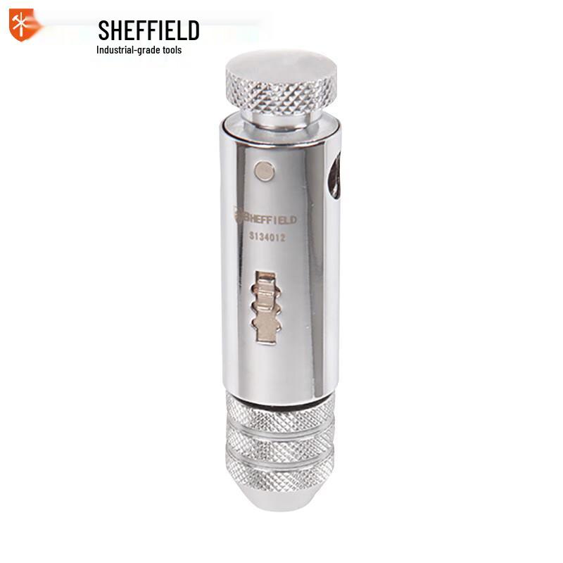 SHEFFIELD S134012 T-Handle Ratchet Tap Wrench (M3-M10)