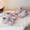 Хлопковые кроссовки в стиле "dad shoes" для девочек с дизайном KT Cat, двухслойный велюр, модные и спортивные, на осень/зиму 2025