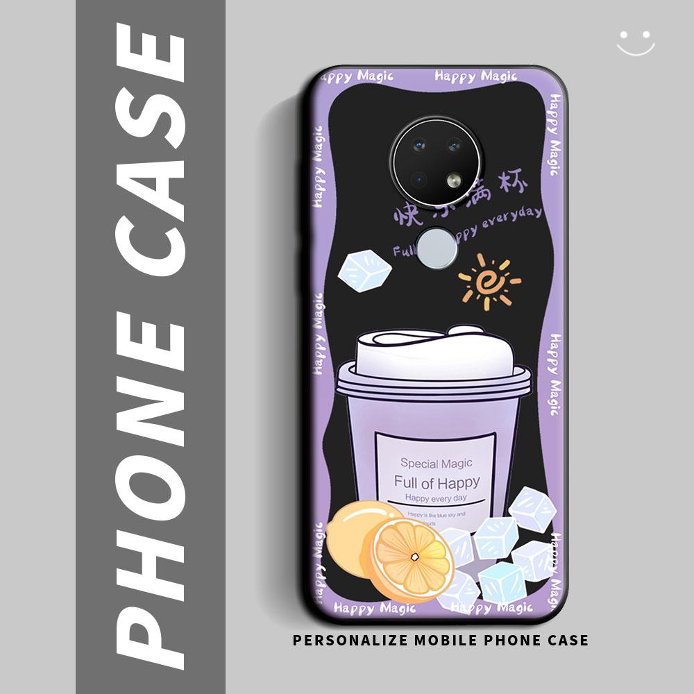 For Nokia 7.2 6.3 6.2 5.4 5.3 5.4 Case Cartoon Cute Flower Shockproof Silicone Soft Phone Case For Nokia 3.4 2.4 1.4 Back Cover