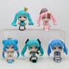 Adorable Q Version Hatsune Miku Figurine Pvc Anime Collectible Doll Set For Fans