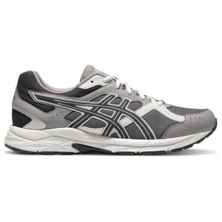 Asics Gel-Contend Cn Легкая Удобная Ткань Синтетическая Кожа Низкий Верх Повседневные Кроссовки для Бега Мужские кроссовки Серый 1011B645-020