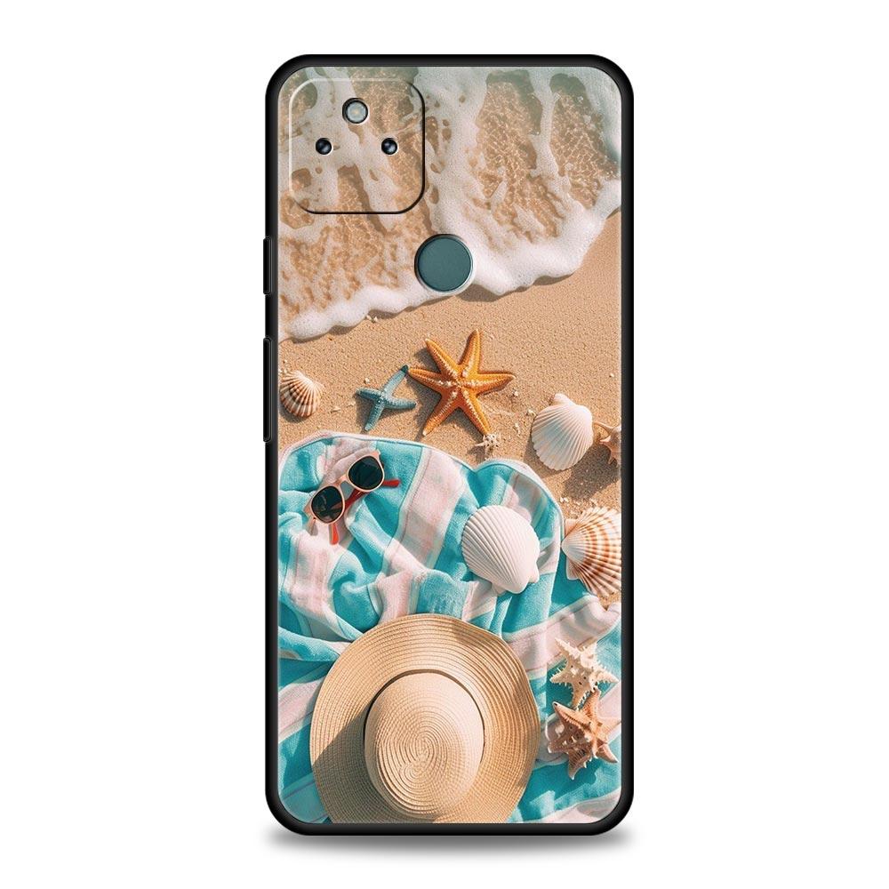 Summer Beach Phone Case Cover for Google Pixel 10 9 8 7 6 9A 8A 7A 6A Pro Shockproof Soft TPU 10 Pro XL Shell Fundas Capas Bags