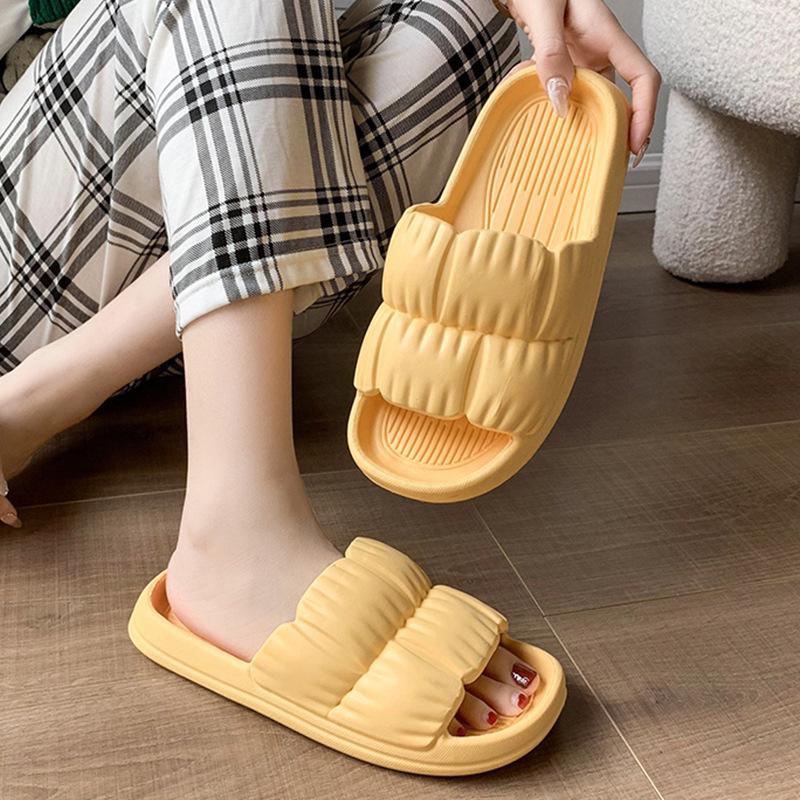 Summer Women Flip Flops Indoor Outdoor Slippers Bath Thick Platform Non-Slip Home Beach Sandals