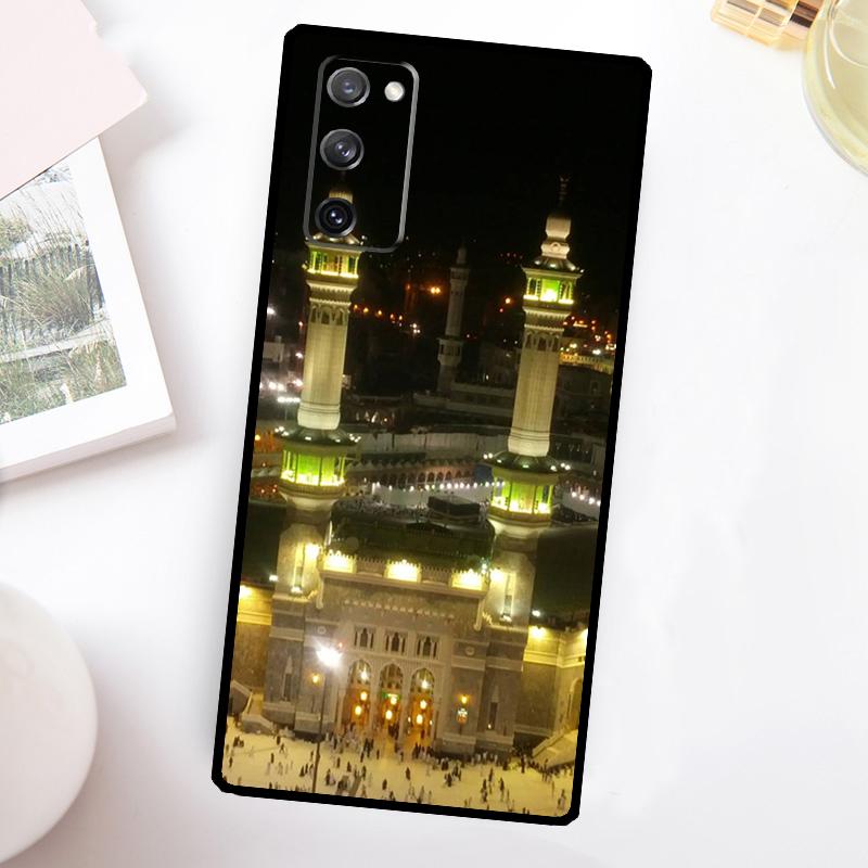 Чехол Мечеть Аль-Харам Мекка Для Samsung Galaxy S24 S23 S22 Ultra S21 S20 FE Note 10 Plus Note 20 S8 S9 S10