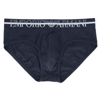 Emporio Armani THE NEW ICON Мужские трусы-слипы, Застежка спереди, Размер ЕС, Размер S (Размер ЕС), Темно-синий, 54047294