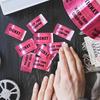 Цветные отрывные лотерейные билеты, двойные рулоны, входные билеты, для мероприятий, соревнований, награждений в классе, карнавалов