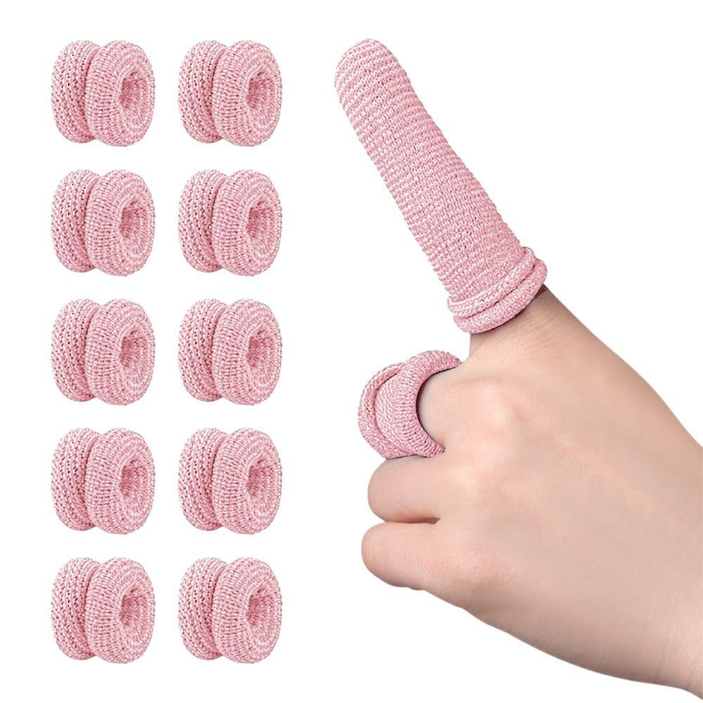 10PCS Protectors Cotton Finger Cots Multicolor Finger Covers New Sports Safety  Work
